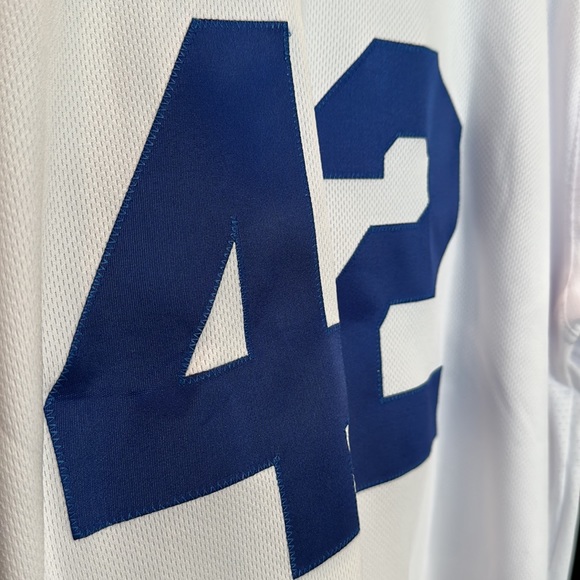 Los Angeles Dodgers Nike 2023 MLB Jackie Robinson Day Authentic Jersey - White - Picture 10 of 10